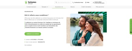 Fortuneo vie promo