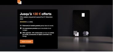 offre flash Orange Bank