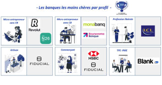 Classement banque pro moins chre