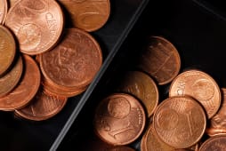 Les pices de 1 et 2 centimes d'euros vont disparatre