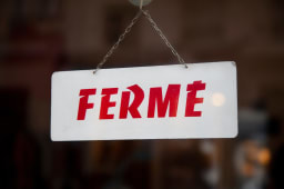 fermeture crdit 2022