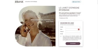 Offre livret BforBank
