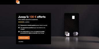 Orange Bank promo flash
