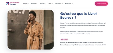 Boursorama : plus de plafond pour le livret d'pargne Bourso +