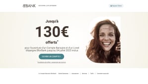 bonus 130 euros Bforbank