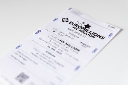 Un billet d'EuroMillions