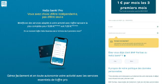 Hello bank pro 1  pendant 3 mois