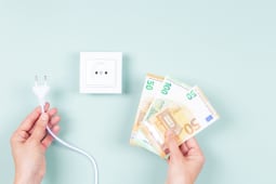 billet euros prise