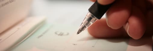 signature chque