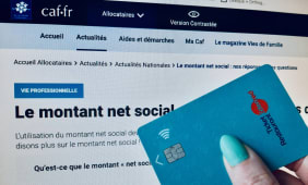 Montant net social CAF ticket restaurant