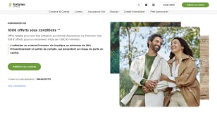 Fortuneo Vie 100 euros