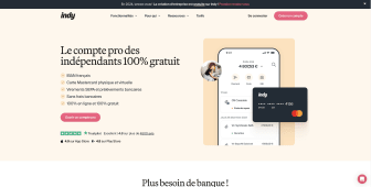 Compte professionnel Indy