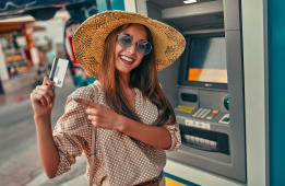 Retrait de cash en voyage