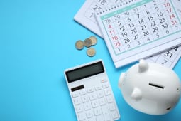 calendrier argent