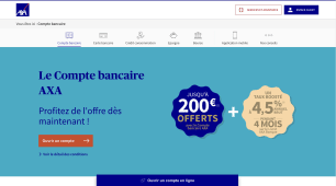 AXA Banque 200 euros