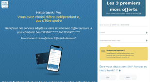 L'offre Hello Business par Hello bank!