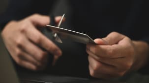 carte bancaire coupe