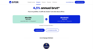 Livret Bfor+ 4,50%