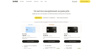 Shine 3 mois offerts