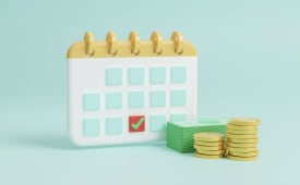 calendrier argent