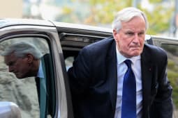 Le Premier ministre Michel Barnier