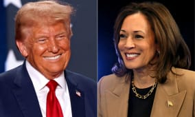 Doland Trump et Kamala Harris