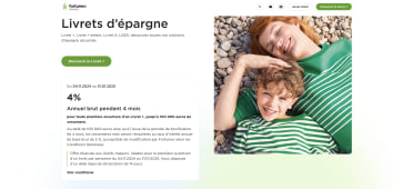 Livret + 4%