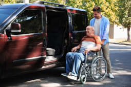 Un transport mdical par taxi