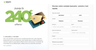 Fortuneo 240 euros
