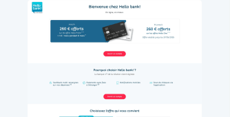 hello bank 260 euros