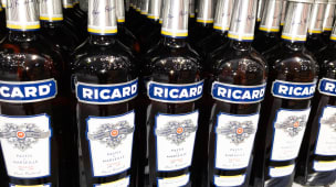 Des bouteilles de Ricard