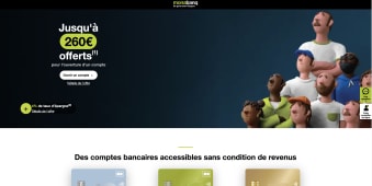 Monabanq 260 euros offerts