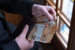 liasse d'euros