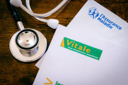 Une carte vitale