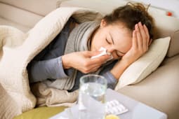 femme malade