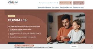 Capture du site corum.fr