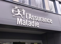 Enseigne CPAM, Caisse Assurance Maladie, Scurit Sociale