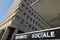 Btiment de la Scurit Sociale  Rennes en Bretagne