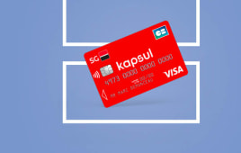 Carte de cr�dit Visa de l'offre Kapsul de la SG