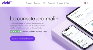 Prsentation du compte professionnel Vivid Business