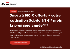 SG Socit Gnrale offre 160 euros