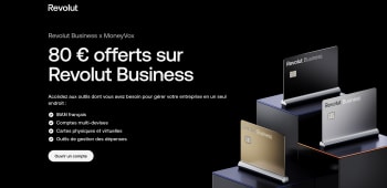 Revolut Business offre 80 euros sur les comptes pros