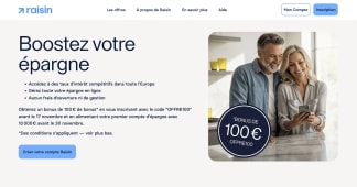 Raisin offre 100 euros pour un livret ou CAT