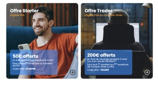 Bourse direct offres starter et trader