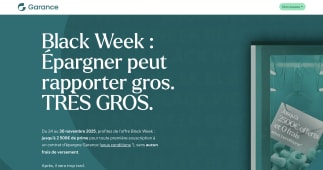 Jusqu'� 2500 euros offerts et 0 frais de versement chez Garance