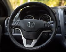 Une Honda CRV avec airbag Takata.