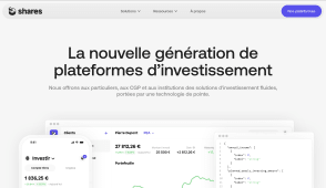 Shares page d'accueil
