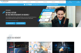 Capture d'&eacute;cran du site EasyBourse