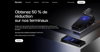 Offre Revolut : 50 % de r&eacute;duction sur terminaux de paiement.