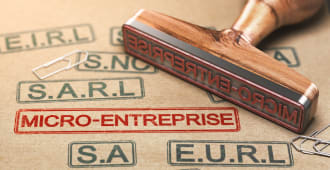 Entreprenariat, cr&eacute;ation d'une micro-entreprise et choix du statut juridique.